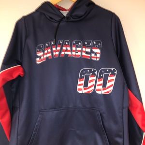 Pro look Savages 00 Patriotic Hoodie Men’s Medium